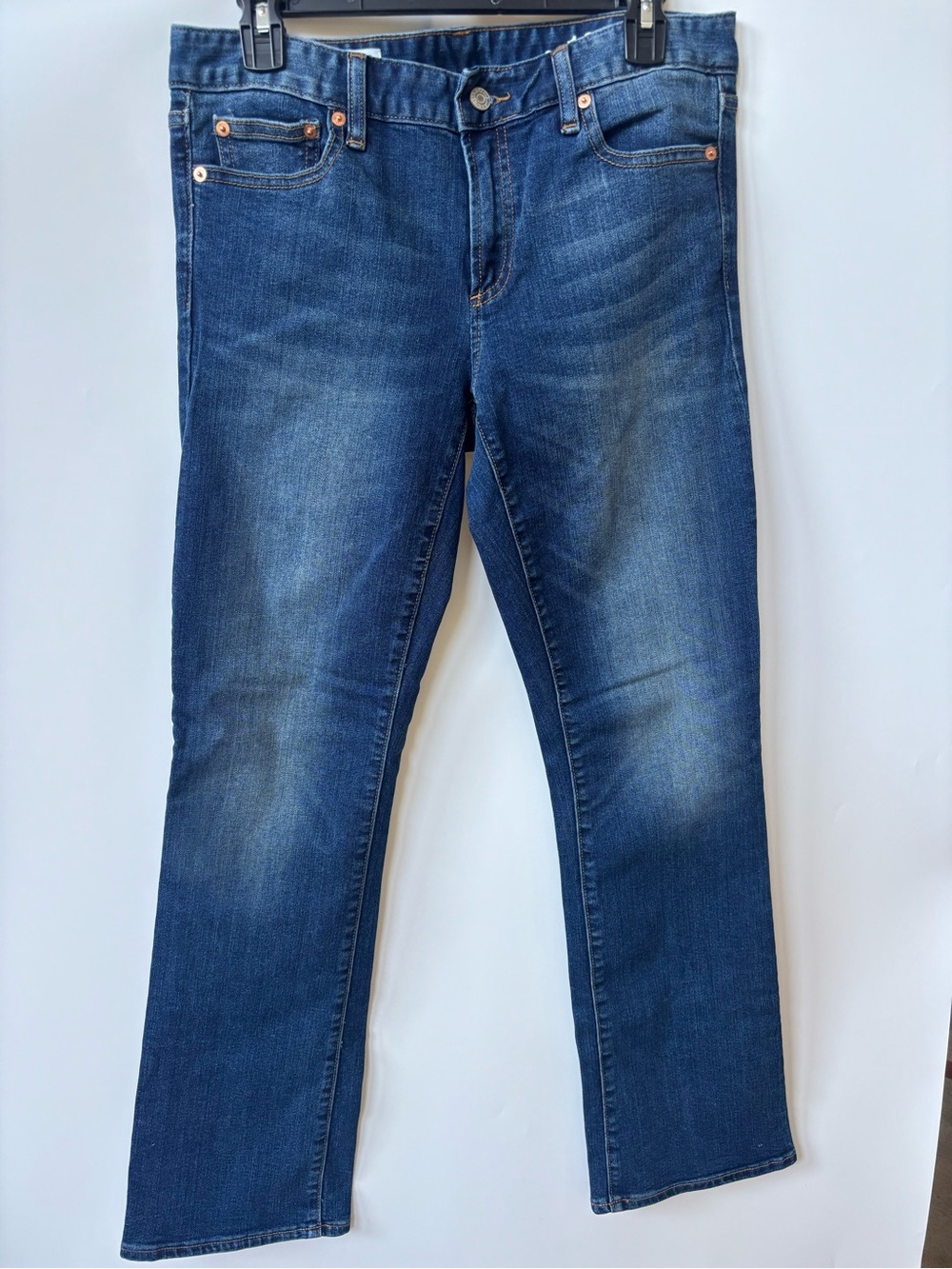 Gap Women's Bootcut Jeans Blue Medium Wash Denim 5-Pocket, Size 29